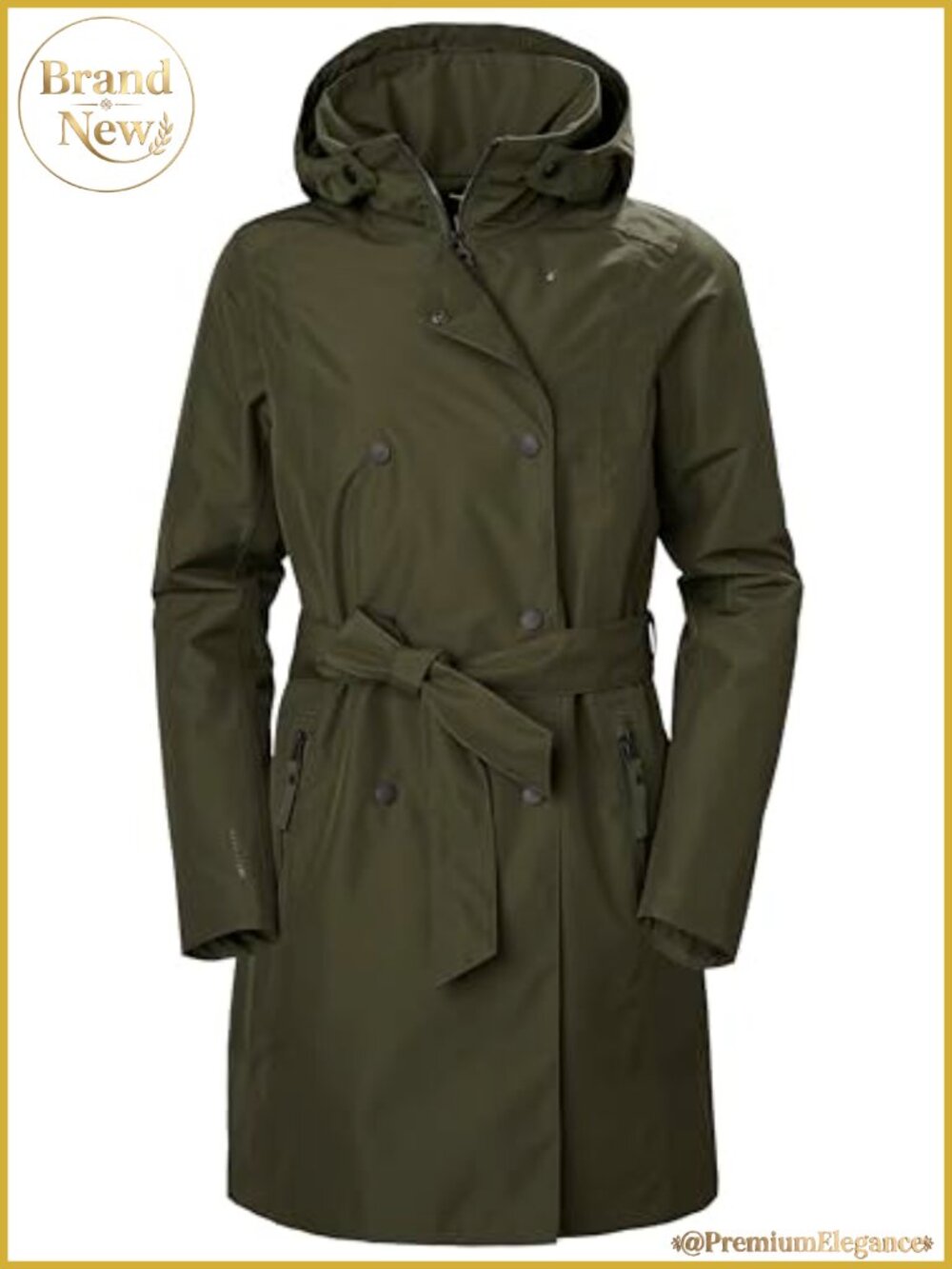 Helly Hansen Welsey Trench Insulator Jacket Waterproof Seam Sealed